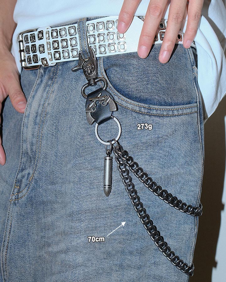 Punk Style Metal Chain Accessory