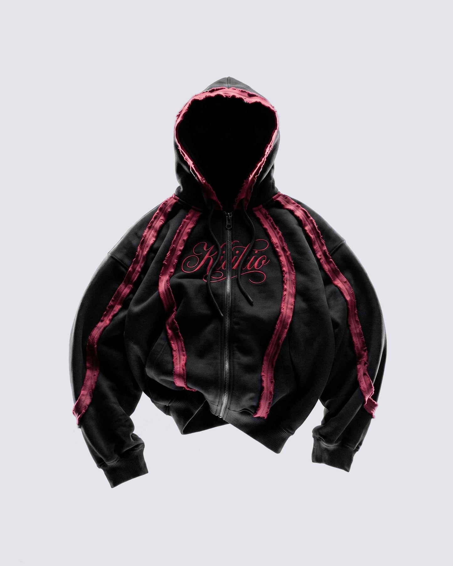 GRYFT SYMBIOTE Series | Retro Sport Patchwork Hoodie