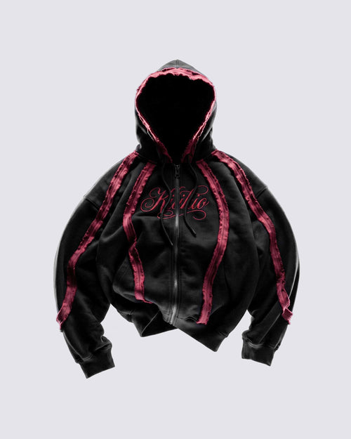 GRYFT SYMBIOTE Series | Retro Sport Patchwork Hoodie