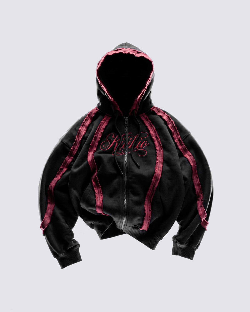 GRYFT SYMBIOTE Series | Retro Sport Patchwork Hoodie