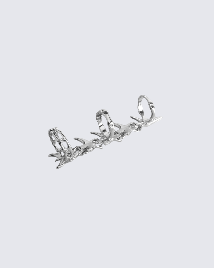 Dragon Spine Ring – Gothic Punk Design