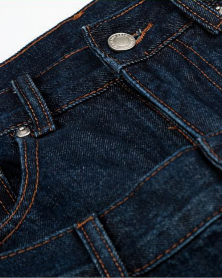 Layered Pocket Denim Shorts