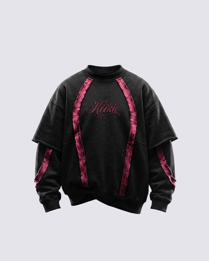 GRYFT SYMBIOTE Series | Retro Sport Layered Sweatshirt