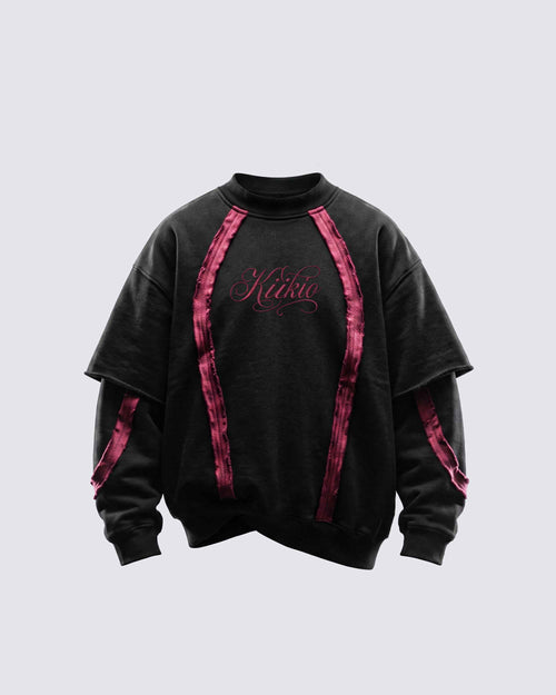GRYFT SYMBIOTE Series | Retro Sport Layered Sweatshirt