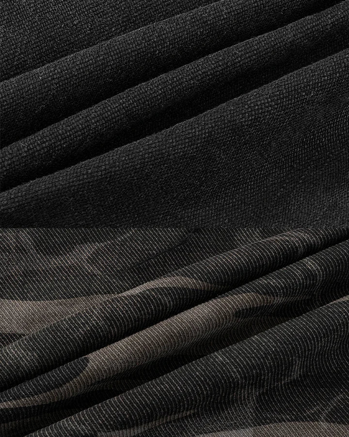Camouflage Fleece-Lined Double-Belt Set