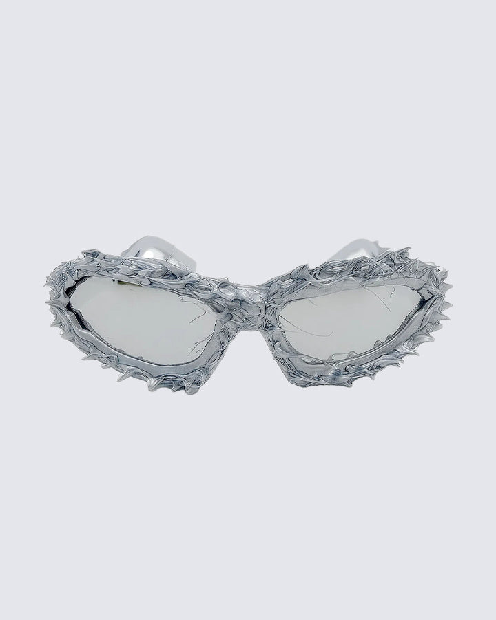 Futuristic Punk Style Sunglasses