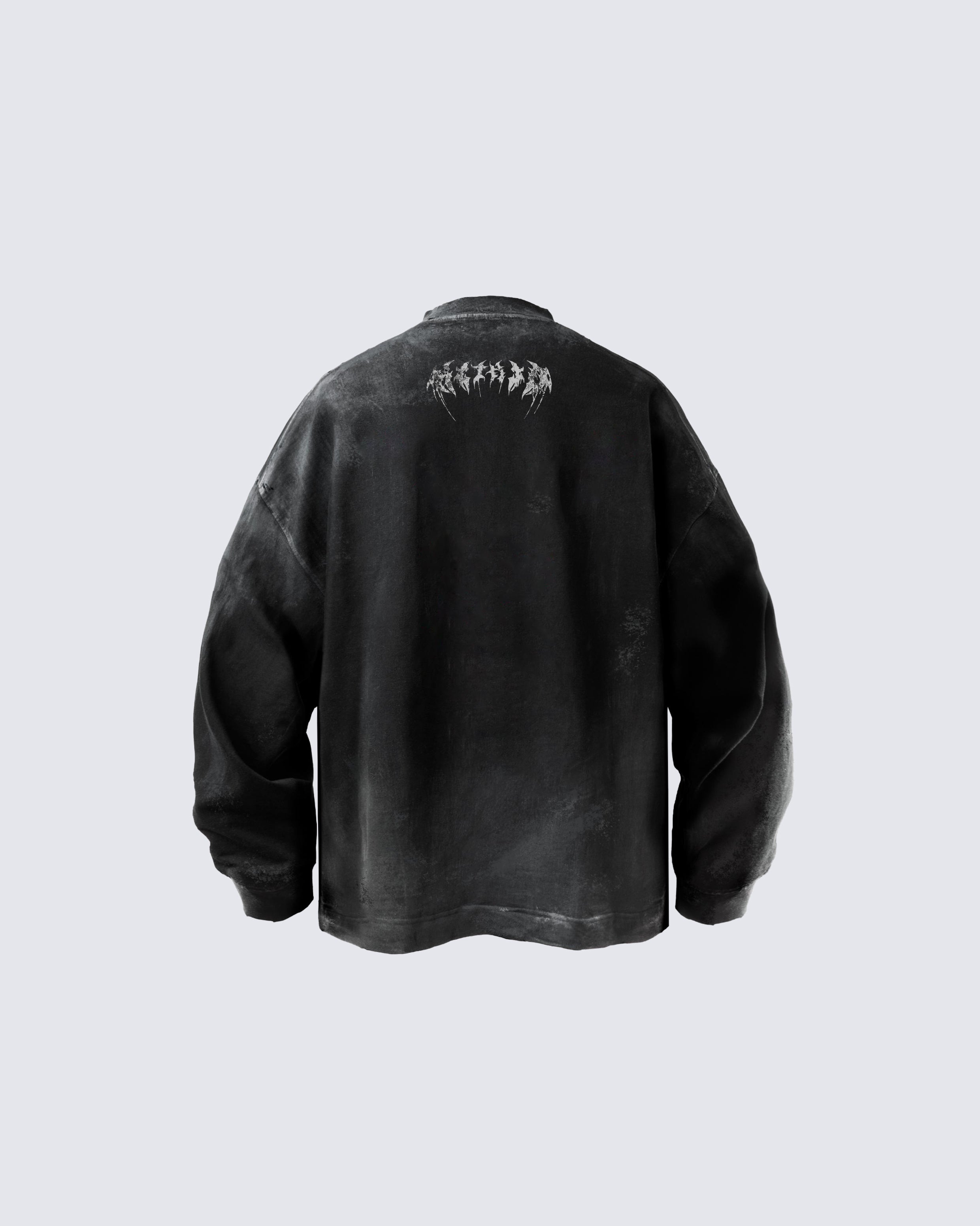 GRYFT Vintage Washed Graphic Long-Sleeve Tee
