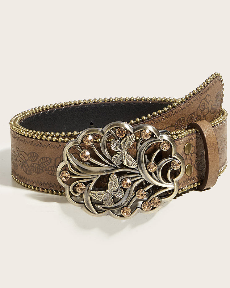 Punk Snap Button Casual Belt
