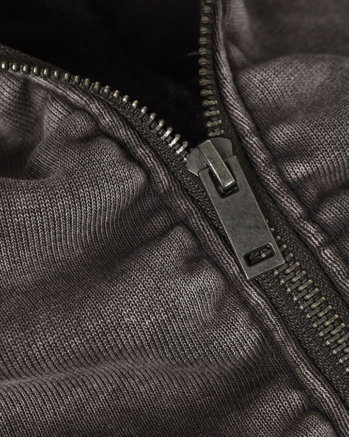 GRYFT Washed Arc-Sleeve Hoodie