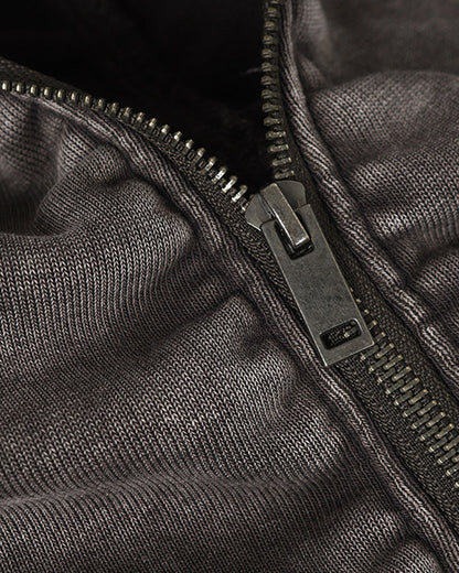 GRYFT Washed Arc-Sleeve Hoodie
