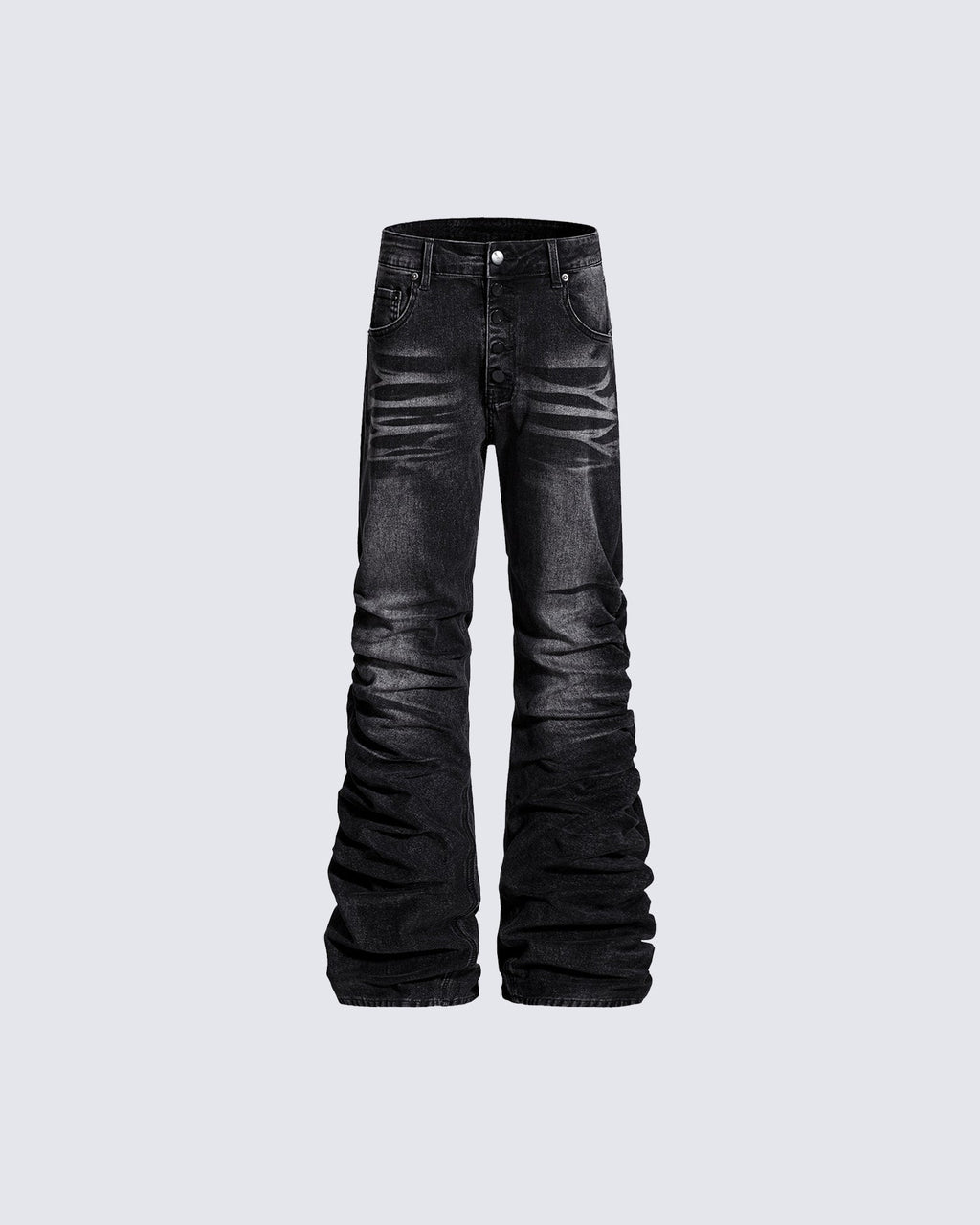 Loose Casual Distressed Denim Pant