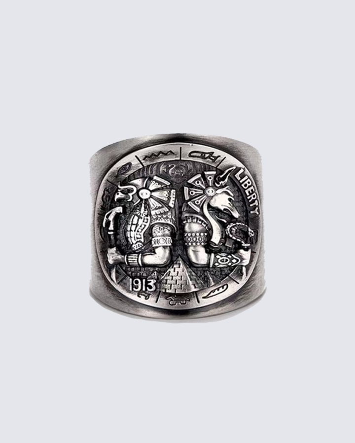 Horus Thai Silver Ring