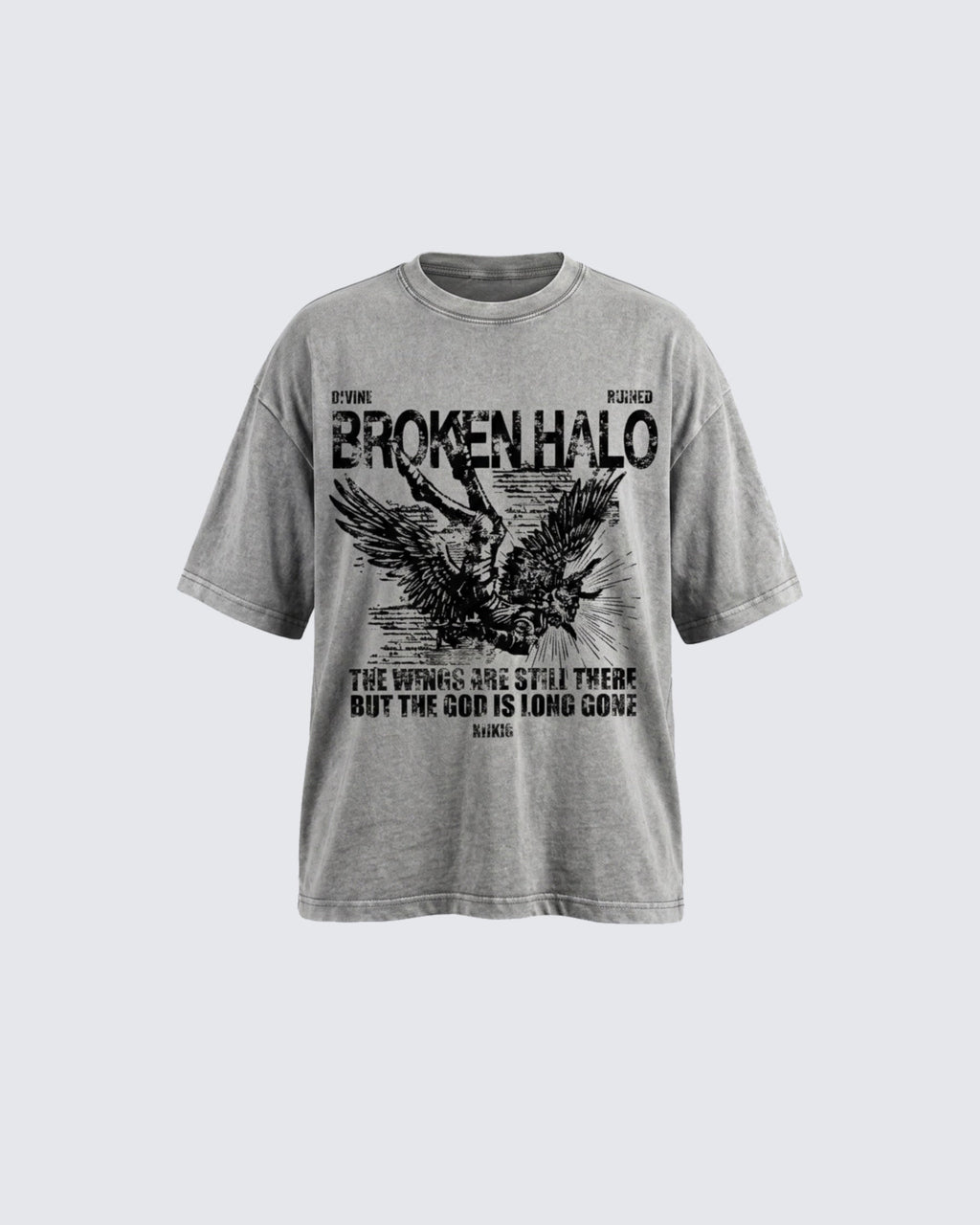 American Washed Graphic Oversized T-Shirt