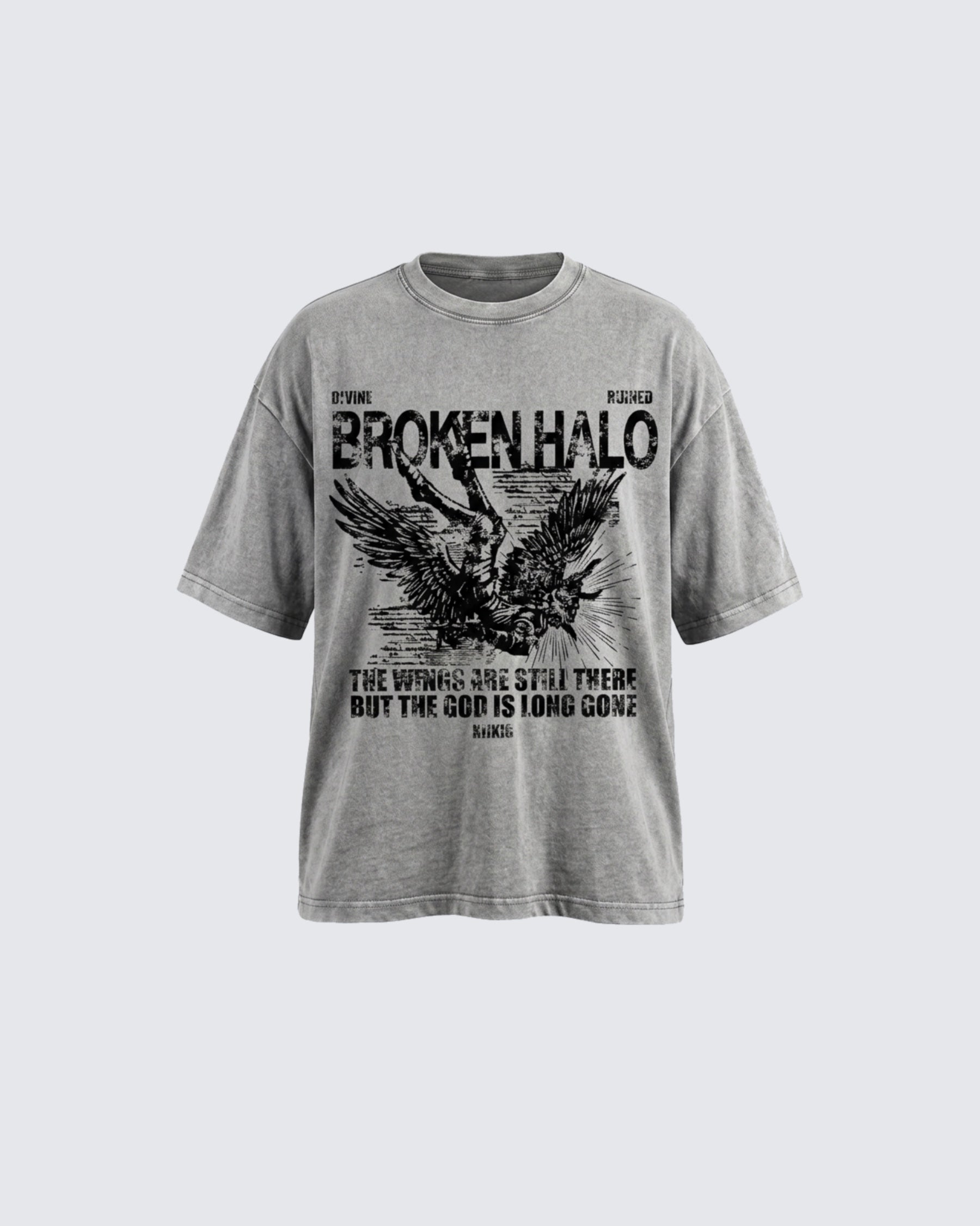 American Washed Graphic Oversized T-Shirt