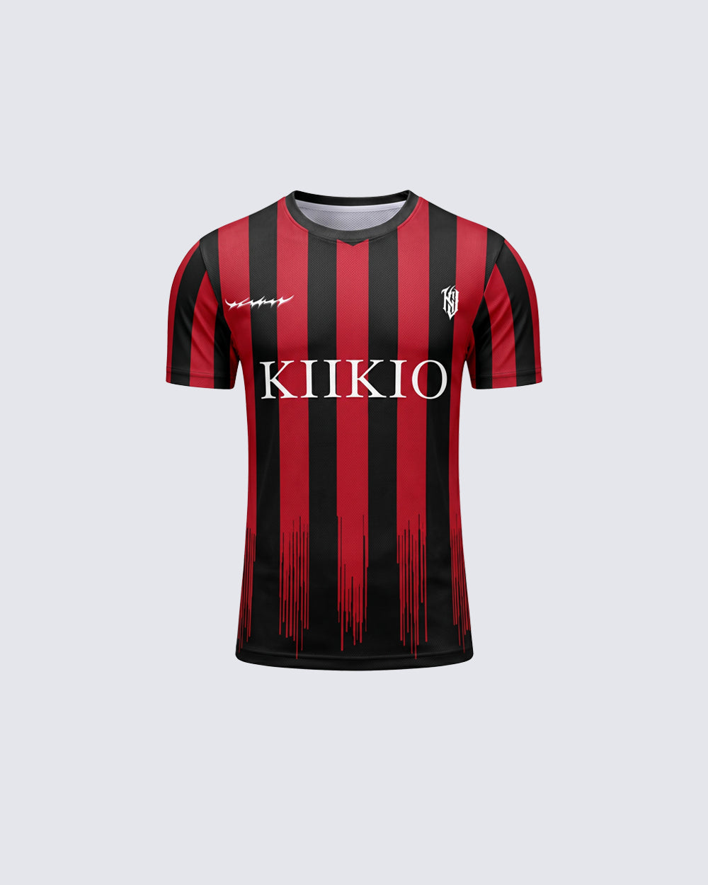 Vintage Striped Sport Soccer Jersey