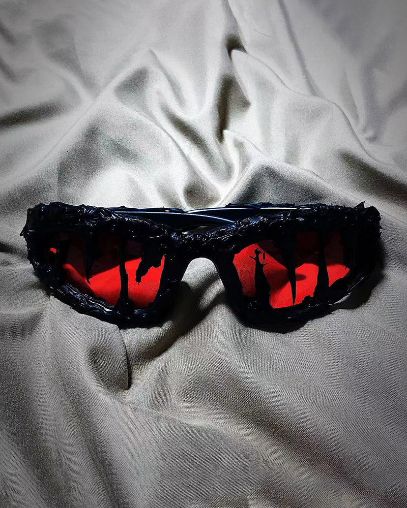 Futuristic Flame Sunglasses