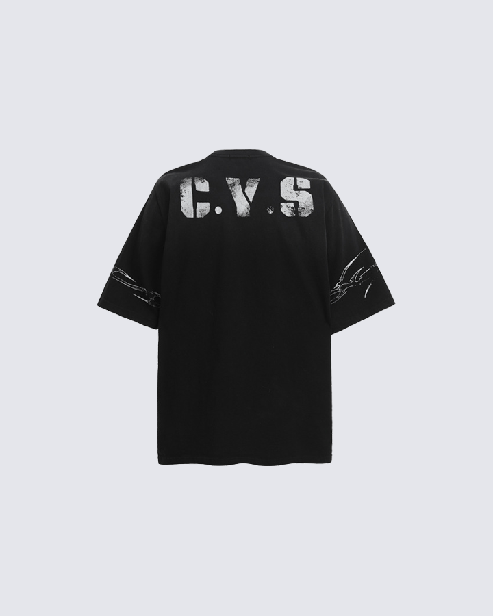 "07 Edge" Vintage Graphic Oversized T-Shirt