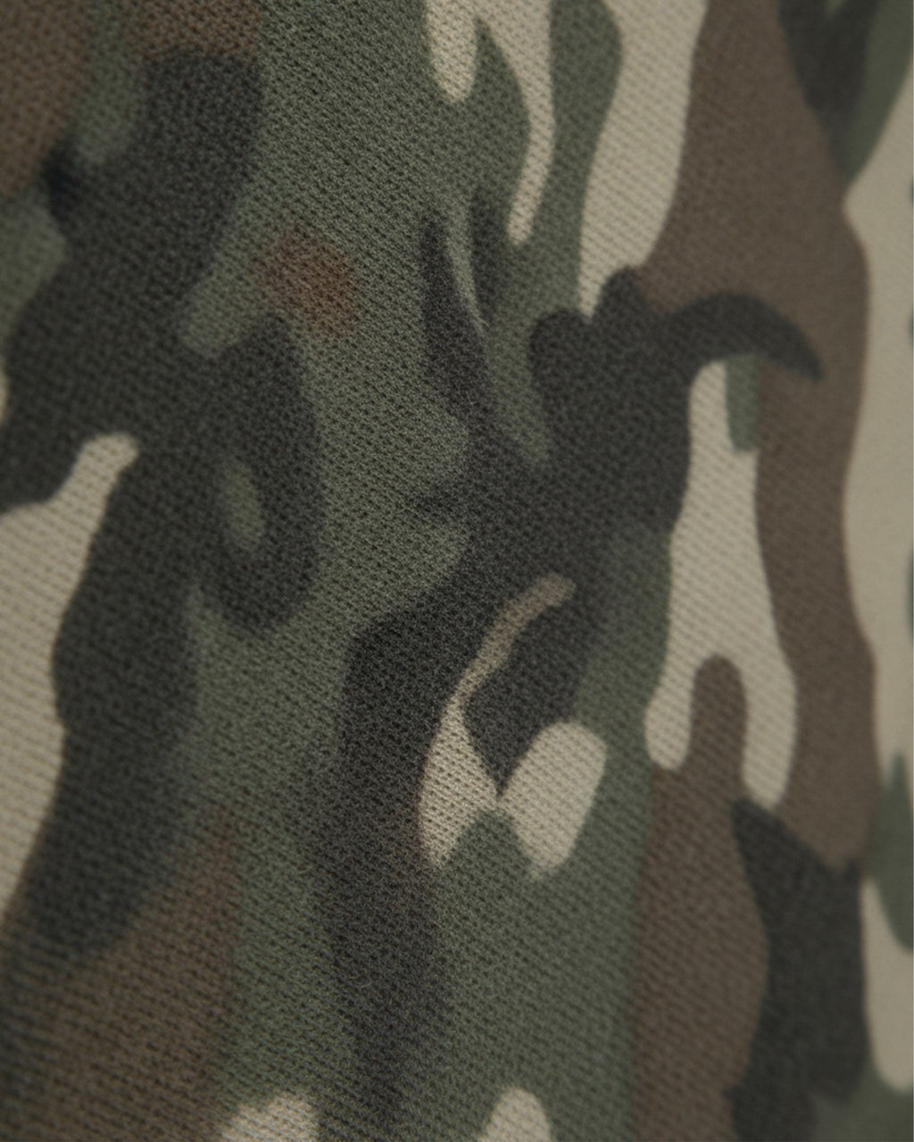 Camouflage Fur Collar Cotton Jacket