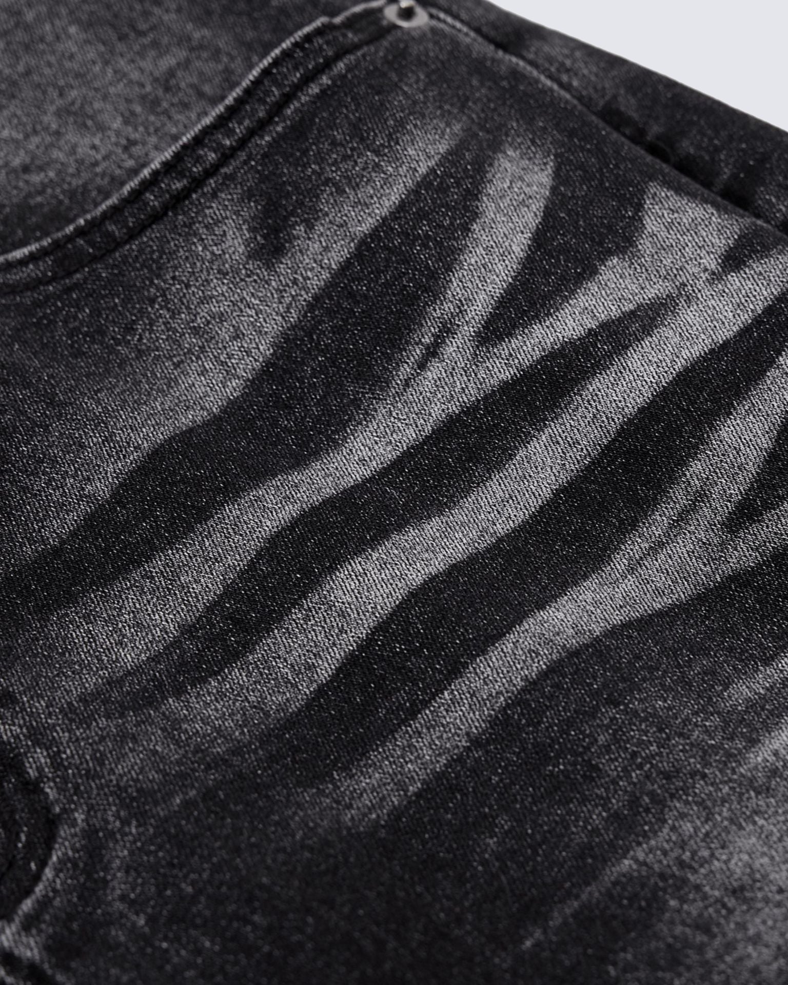 Loose Casual Distressed Denim Pant