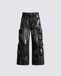 BARREN Series | Apocalyptic Pilgrimage Cargo Wide Pants