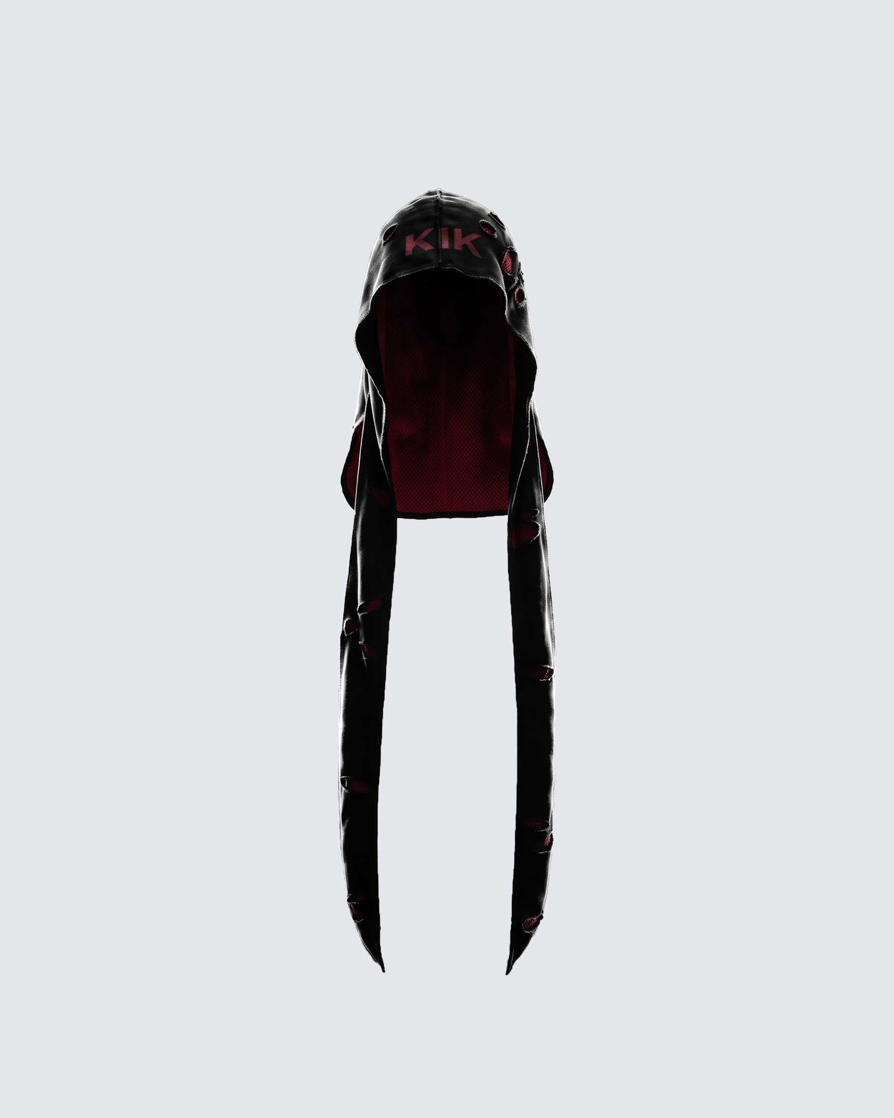 GRYFT RED RUST Series | Distressed-Effect Hooded Balaclava