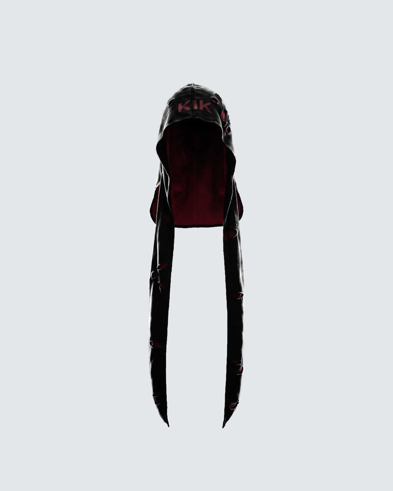 GRYFT RED RUST Series | Distressed-Effect Hooded Balaclava