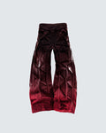 GRYFT RED RUST Series | Structural Wide Leg Pants