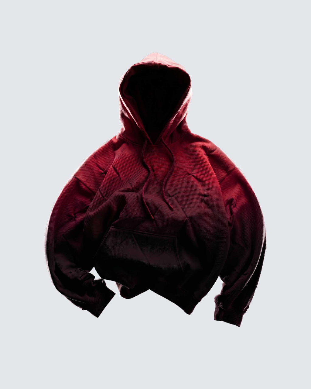 GRYFT RED RUST Series | Structural Oversized Hoodie