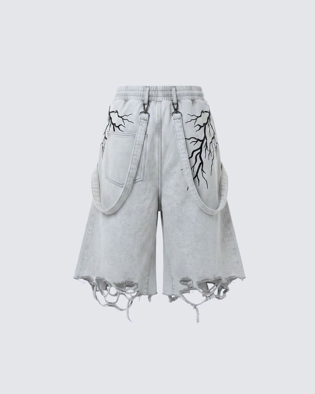 LIGHTNING Series | New Strap Wide-Leg Shorts