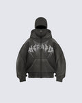 GRYFT Stonewashed Balaclava Integrated Hoodie
