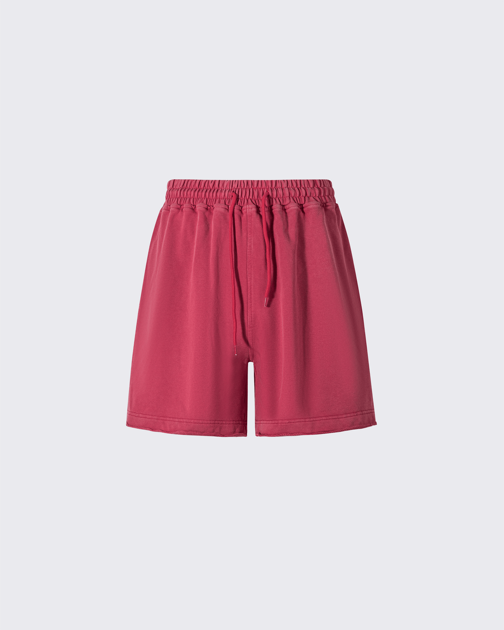 Vintage Logo Print Cotton Shorts
