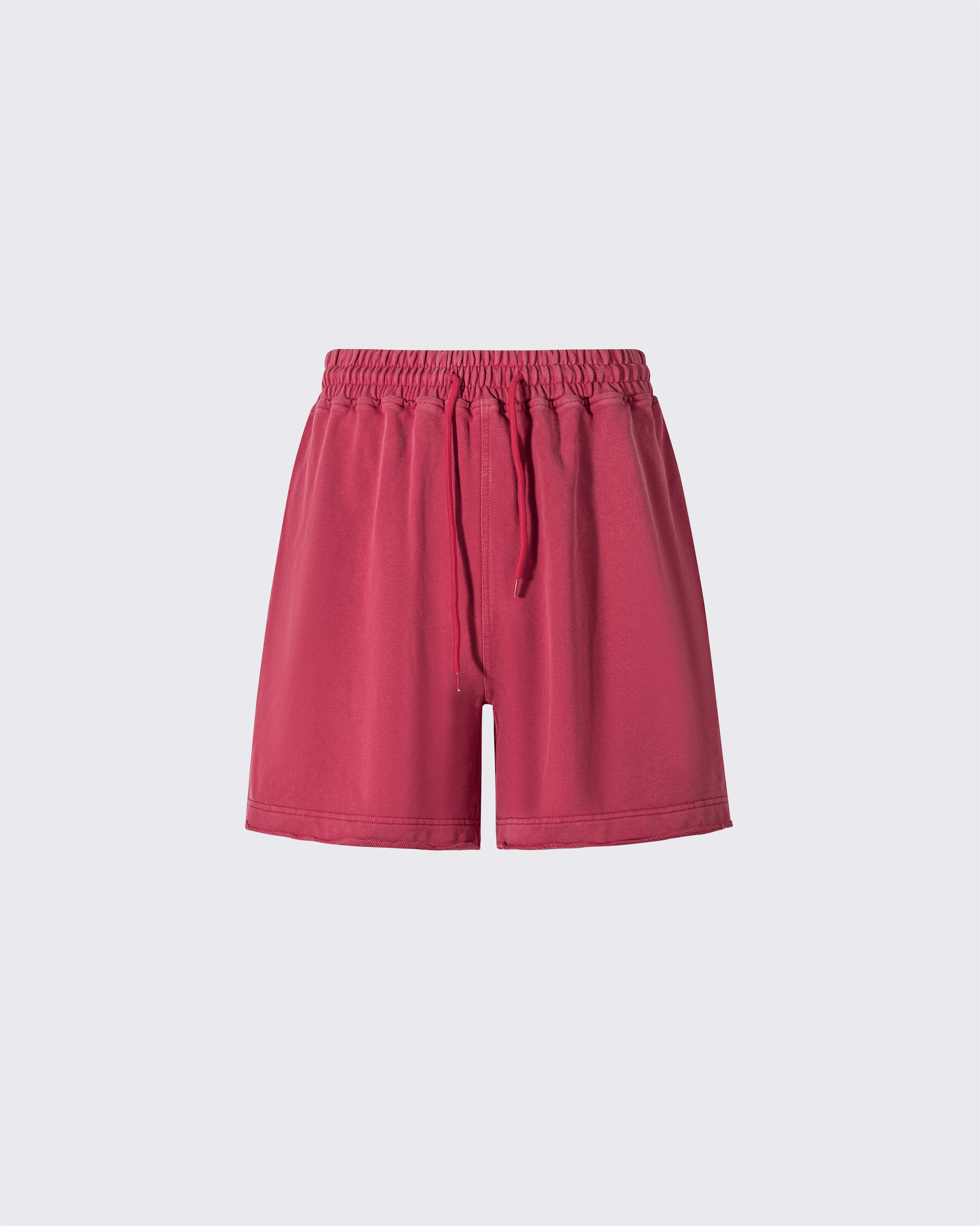 Vintage Logo Print Cotton Shorts