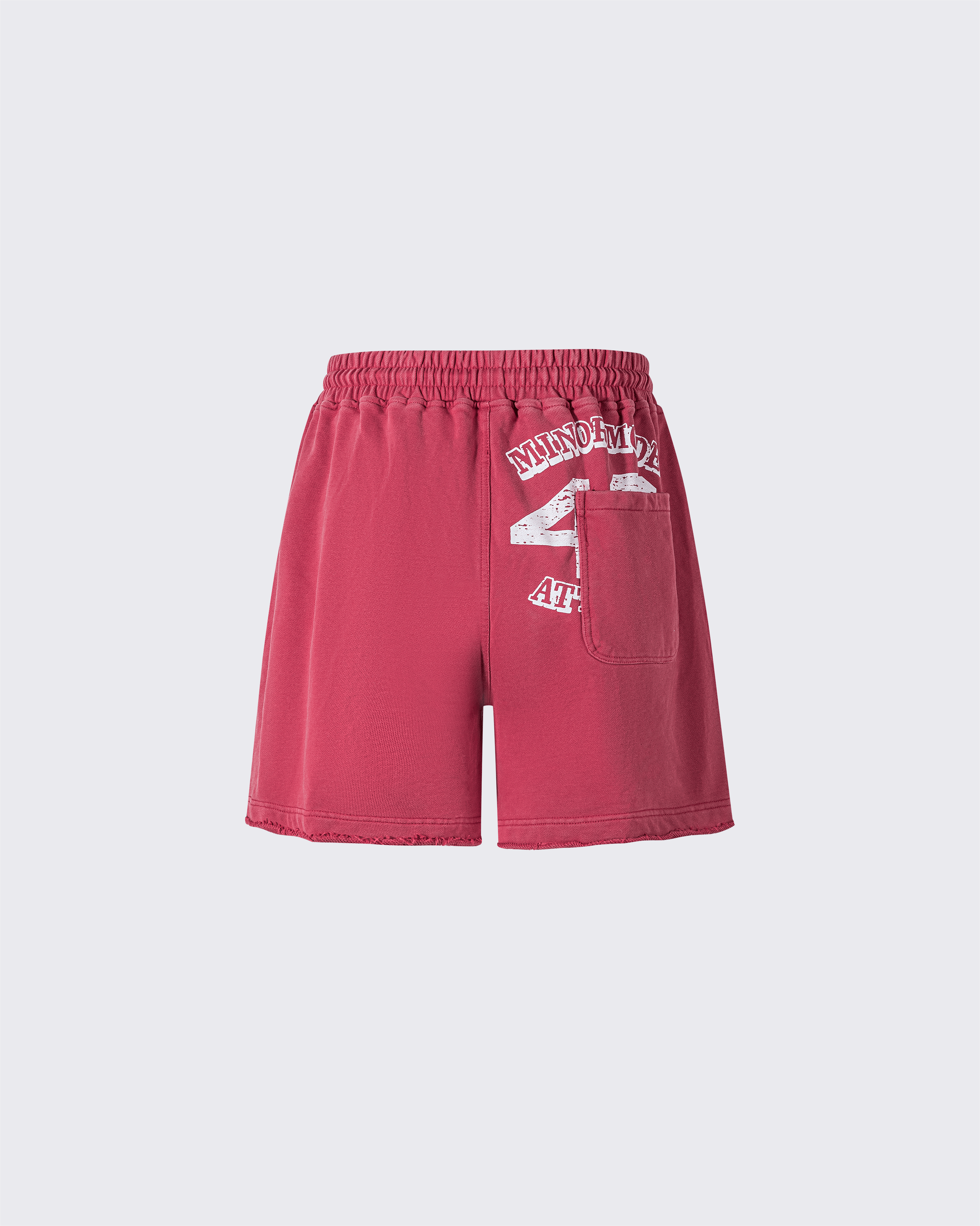 Vintage Logo Print Cotton Shorts
