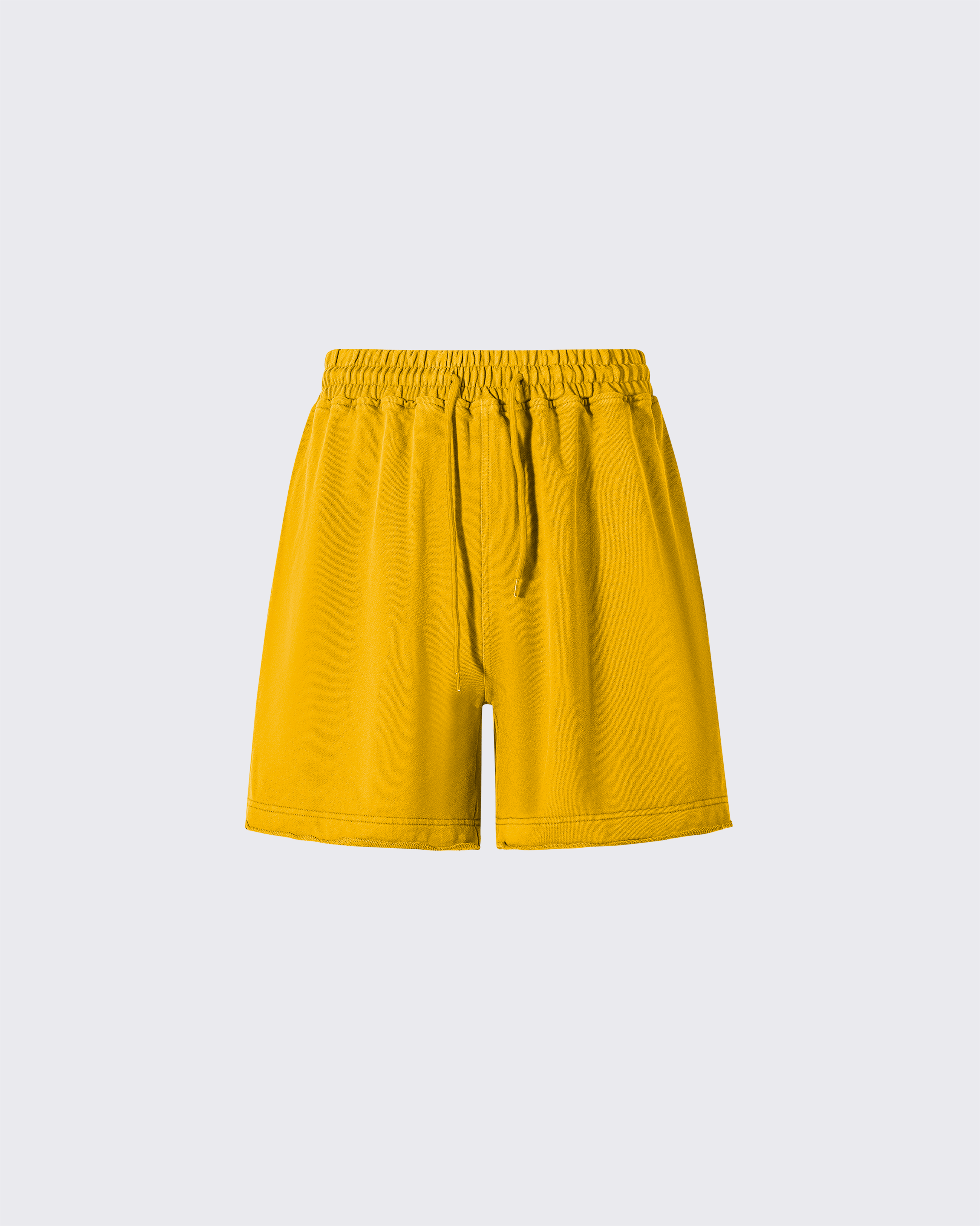 Vintage Logo Print Cotton Shorts