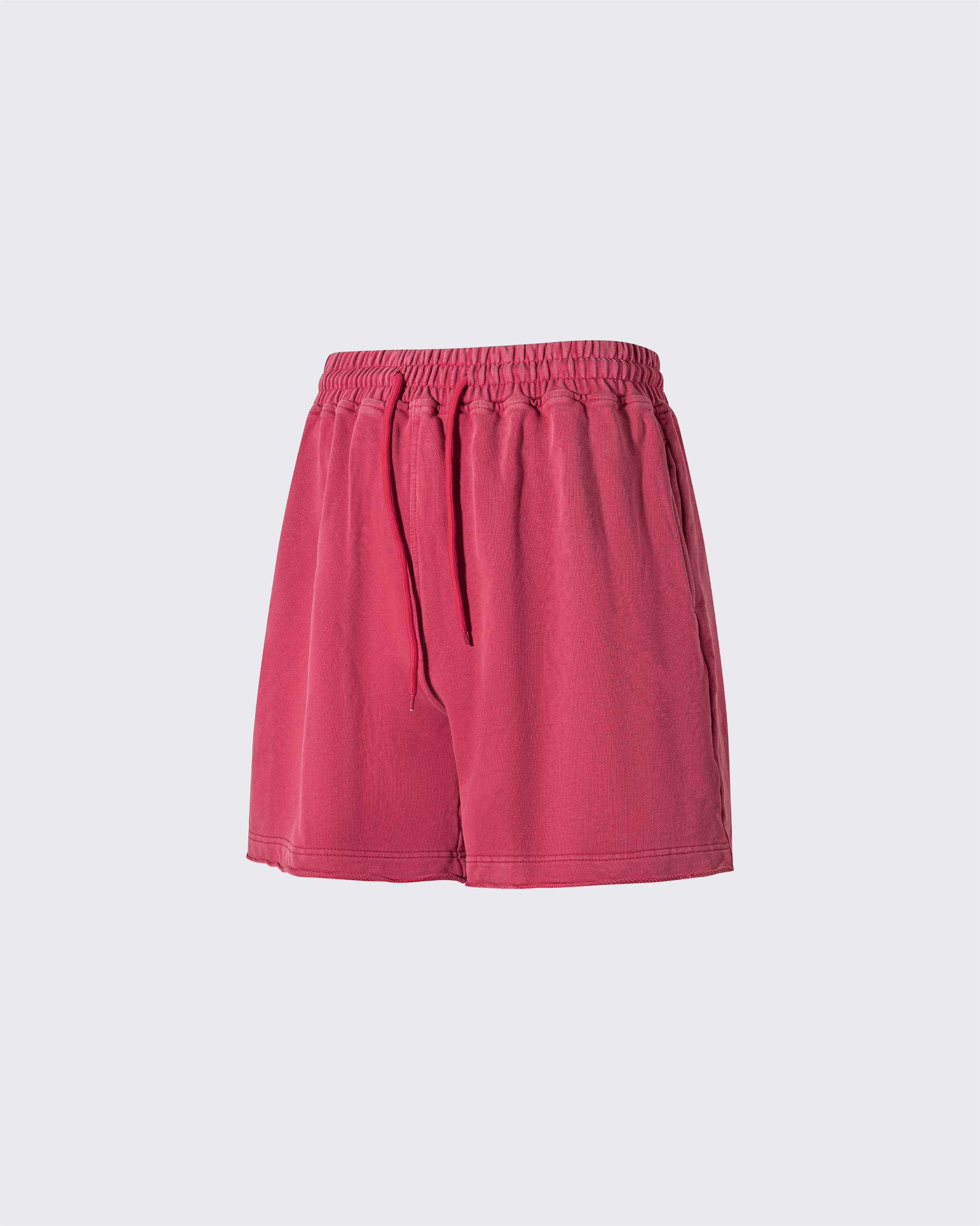 Vintage Logo Print Cotton Shorts
