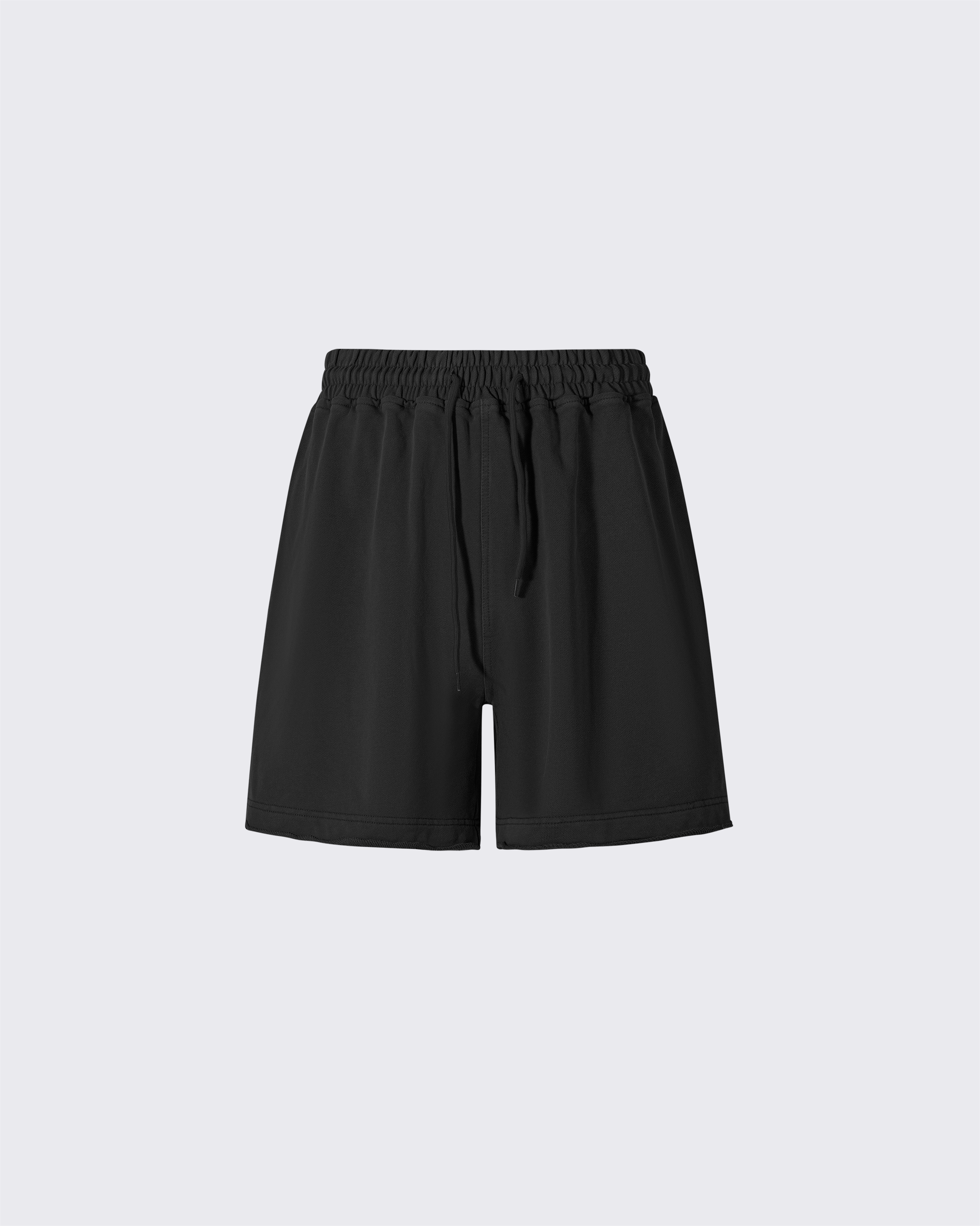Vintage Logo Print Cotton Shorts